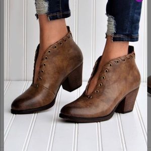 Ankle boots.  2.5in heel size 8